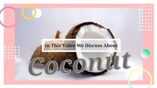 Coconut | Essay On Coconut Fruit | Few Lines About Coconut | My Favorite Fruit Coconut | #Coconut