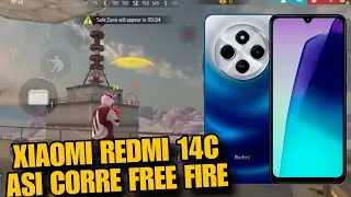 ASÍ CORRE FREE FIRE EN EL XIAOMI REDMI 14C ¿VALE LA PENA EN 2025?