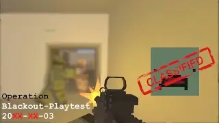 Unturned | BLACKOUT PLAYTEST  | MP5 Gameplay & First Impression
