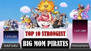 TOP 10 STRONGEST BIG MOM PIRATES - One Piece Power Levels - AnimeArena