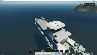 Barge Overview and Test Run. StormWorks Build & Rescue