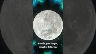 Beautiful Moon 🌙 Relaxing Music for Calm & Peace #sleepsounds #stressrelief #calm