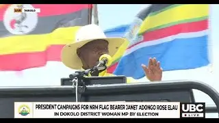 MUSEVENI CAMPAIGNS FOR JANET ADONG ROSE IN THE DOKOLO WOMAN MP BY-ELECTION RACE.