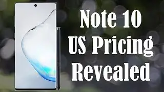 Galaxy Note 10 - PRICING for United States