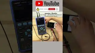 #shorts | Oszilloskop Musik - XY-Modus mit OWON HDS 242 | Oscilloscope Music by Jerobeam Fenderson