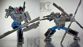 New Transformers Combaticon Vortex figure in hand images preorder at entertainment earth