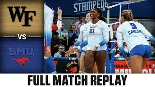Wake Forest vs. SMU Full Match Replay | 2025 ACC Volleyball