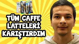 T&Uuml;M CAFFE LATTELERİ KARIŞTIRDIM
