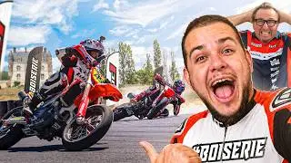 J'affronte un champion de moto (CRF Turbo)