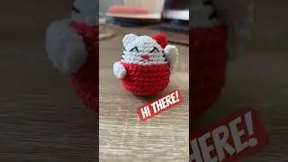 Maneki neko here 🙋🏼&zwj;♀️ Crochet tutorial soon! #crochettutorial #amigurumi #amigurumitutorial