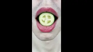 ASMR Half Feijoa sellowiana Satisfying eating #shorts