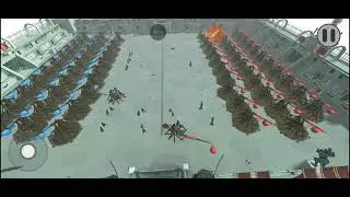 Trebuchet Blue Team Vs Red Team in Epic Battle Simulator 