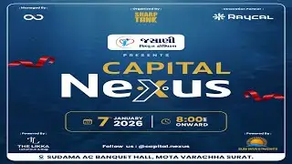 LIVE | Capital Nexus | SHARP TANK | Surat | Gujarat | Media Partner | SHIKSHA TV