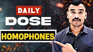 DAILY DOSE -1  HOMOPHONES || 6th May 2025  || PUNE ENGLISH CLUB ||#englishgrammar #english