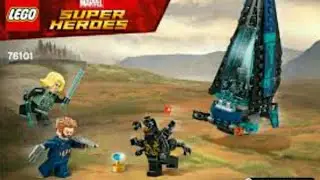 Lego Avengers Outrider Attack (mini movie)
