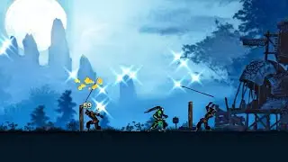 Ninja warrior : legend of adventure games Level 6 chapter 1 ( Hero Green )