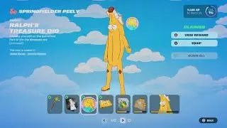 The Springfielder Peely rewards showcase!