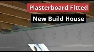 Plasterboard  Fitted to New Build House - Property Development Course