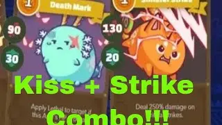 Beast Axie Kiss + Sinister Strike Effect = Massive Damage!!!
