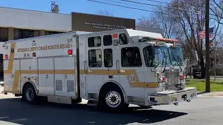 BCCRS Rescue Squad 741B, M741D Responding