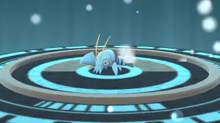 Clauncher Evolution into Clawitzer #pokemon #pokemongo #clauncher #clawitzer #shorts
