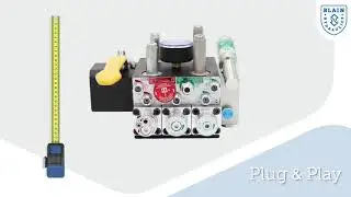 What are the distinguishing features of Blain Hydraulics control valves?