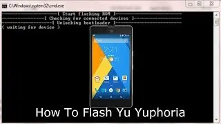 Как прошить Yu Yuphoria стандартной прошивкой Cyanogen 12.1, восстановить жесткий и мягкий кирпич Yuphoria
