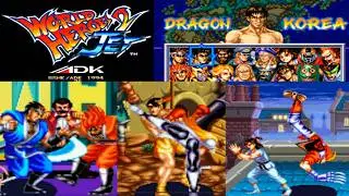 World Heroes Perfect 1995 &ndash; Random Fights & Character Showcase  #WorldHeroesPerfect #ArcadeFighting
