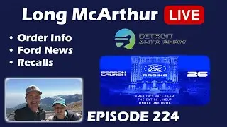 Episode 224: Detroit Auto Show and Ford Racing Launch Event