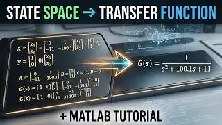 State Space to Transfer Function Model Conversion.
