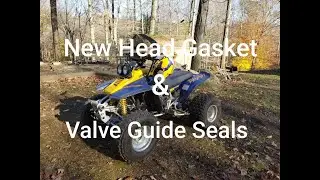 Yamaha Warrior 350 pt 2: Replacing Valve Guide Seals