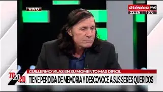 Guillermo Vilas tiene pérdida de memoria y no reconoce a sus seres queridos