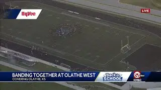 Banding Together: Olathe West performs on KMBC 9