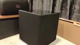 KEF XIO DTS Sound bar with UniQ drivers being install  by Hoe Huat team 