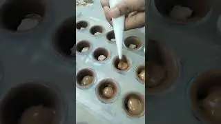 Crafting Art Chocolate Praline Hazelnut with Loacker Quadratini Tiramisu Biscuits #chocobar  #baking