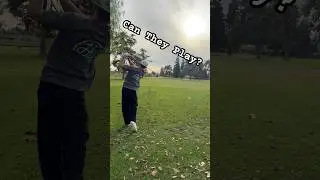 Garrett vs Frank #golf #shorts