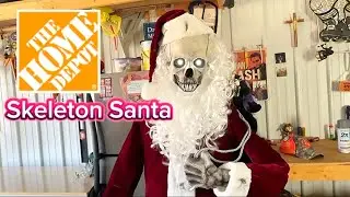 Skeleton Santa - Home Depot 2023 unboxing/setup