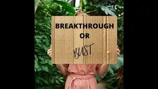 Breakthrough or Bust: It Can Feel a Bit Like Going Mad