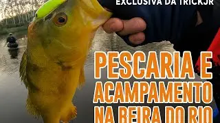 Pescamos e acampamos na Represa,saiu tucunar&eacute; e uma tabarana!!