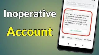 Inoperative Account Ka Matlab | Inoperative Account Ka Matlab Kya Hai