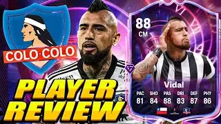 He CONTROLS THE MIDFIELD&hellip; 🧠⚡ 88 Time Warp Vidal SBC Review! 88 Vidal Time Warp Review! Arturo Vidal!