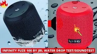 👉💥Infinity (JBL) Fuze 100 Water Drop Test IPX7 & Sound Quality Test Price 1,299 India Hindi