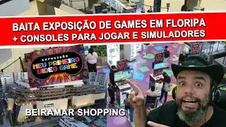 Trazendo para voc&ecirc;s a exposi&ccedil;&atilde;o de games no Beiramar Shopping Floripa - Meu primeiro video game