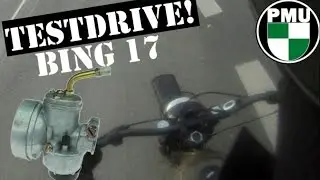 Puch Ranger #8 Bing 17mm nachbau Vergaser + Testdrive
