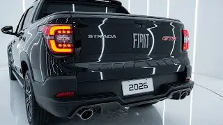 Fiat Strada GTR New Sport Version Surprises Brazil with Aggressive Design and Unprecedented Techn...