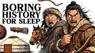 The Full Story of Genghis Khan’s Rise Explained Slowly | Calm & Boring History for Deep Sleep