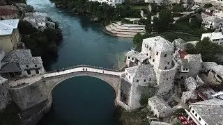 [UHD] Mostar Old Bridge, UNESCO World Herritage, Bosnia-Herzegovina