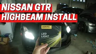 R35 GTR Highbeam Replacement | Auxito LEDs PNP Kit