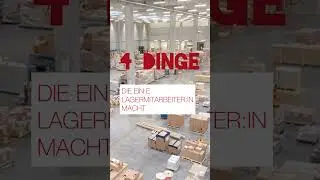 4 Dinge, die ein Lagermitarbeiter macht
