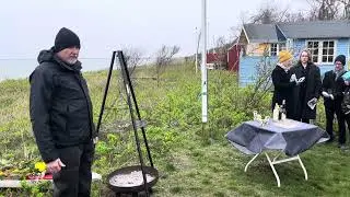 Ronny Jonshults Minnesstund vid Vesterstrand p&aring; &AElig;r&oslash; - tal av styvson Jesper